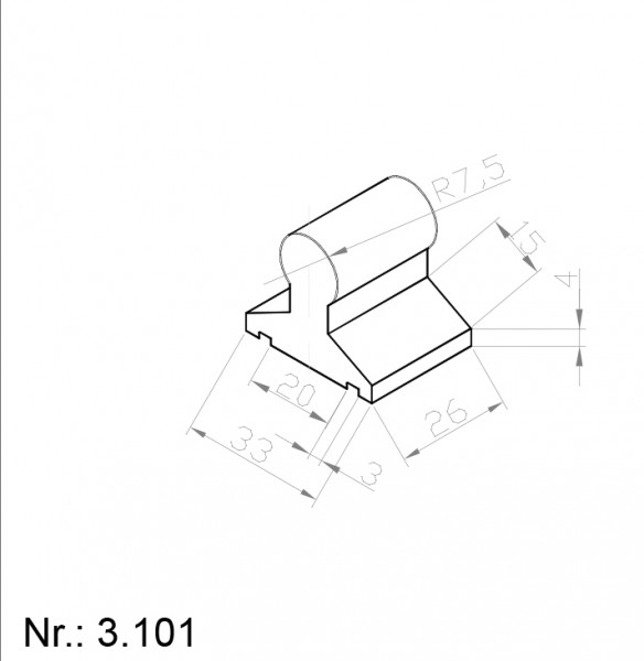 3101 PU Nocken
