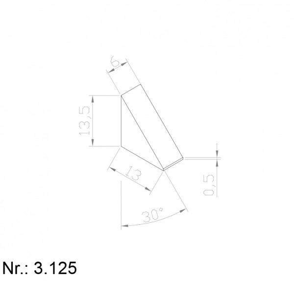 3125 PU Nocken